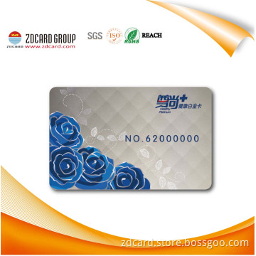 Top Quality Megnetic VIP RFID Card Cr80 Plastic Card